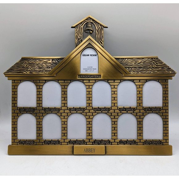 Lillian Vernon | Accents | Brass School House Picture Frame Lillian ...